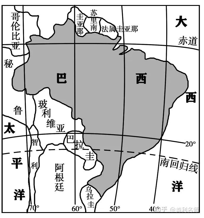 巴西圣保罗地图位置图片