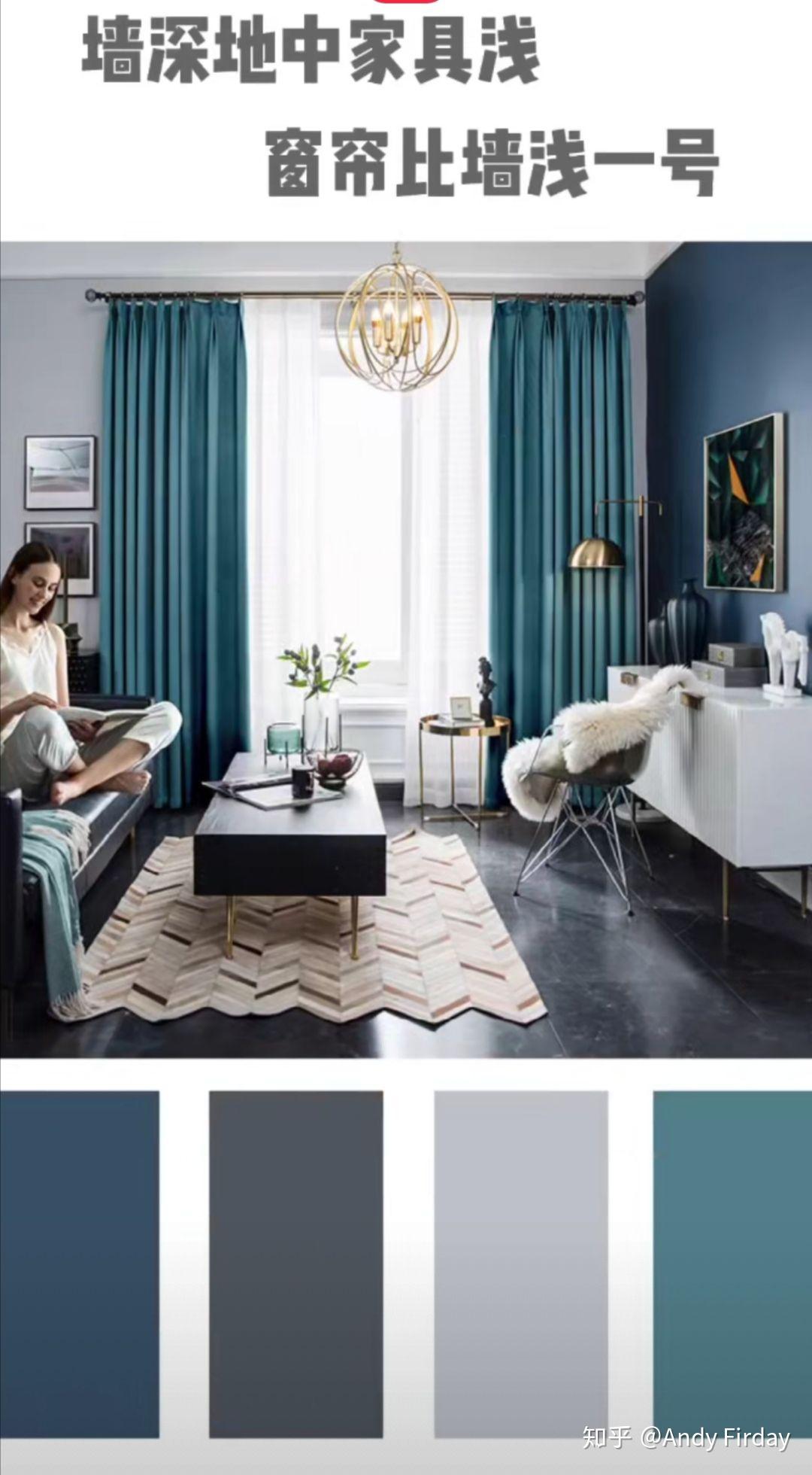 【家装设计】蓝色系卧室风格家装|空间|家装设计|DingChu - 原创作品 - 站酷 (ZCOOL)