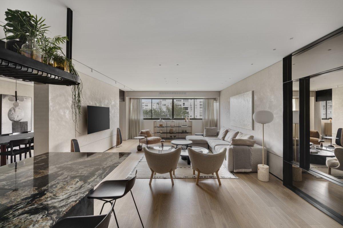 国际设计师的豪华家具——特拉维夫公寓