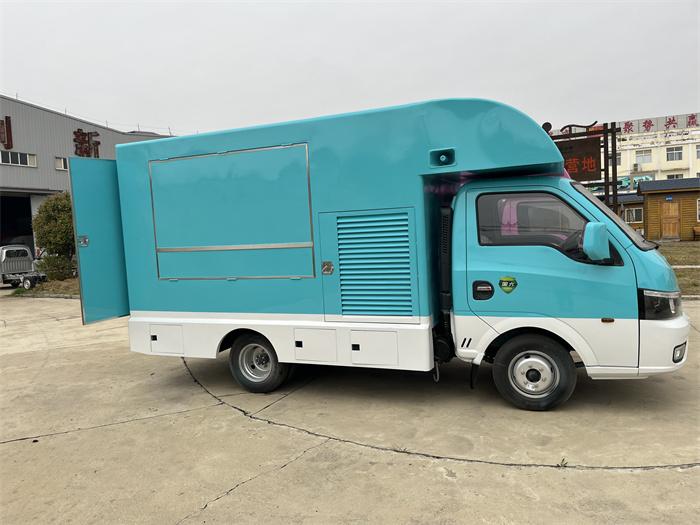 流动路边摊快餐车油炸铁板烧小型餐车