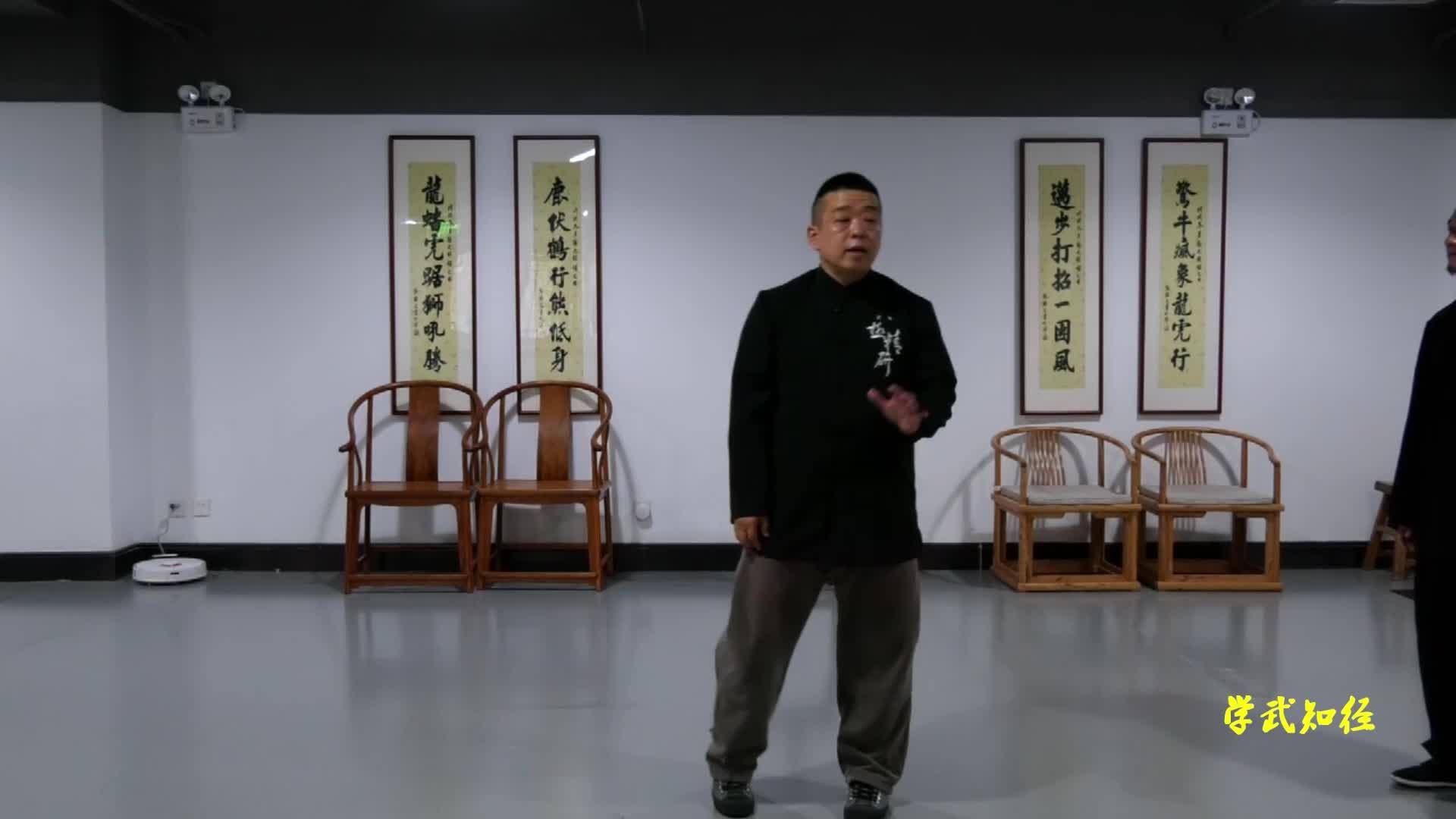 八极拳实战技法之两仪顶使用方式,这就是习武精髓!