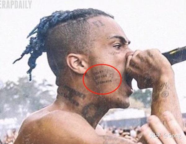xxxtentacion都有哪些纹身