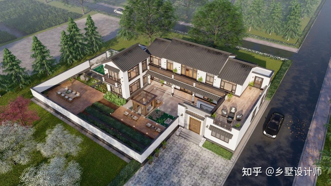 河北廊坊二层新中式合院 - 知乎