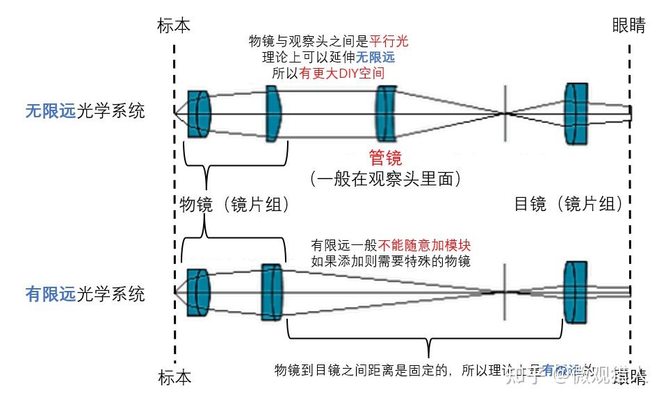 物镜长短图片