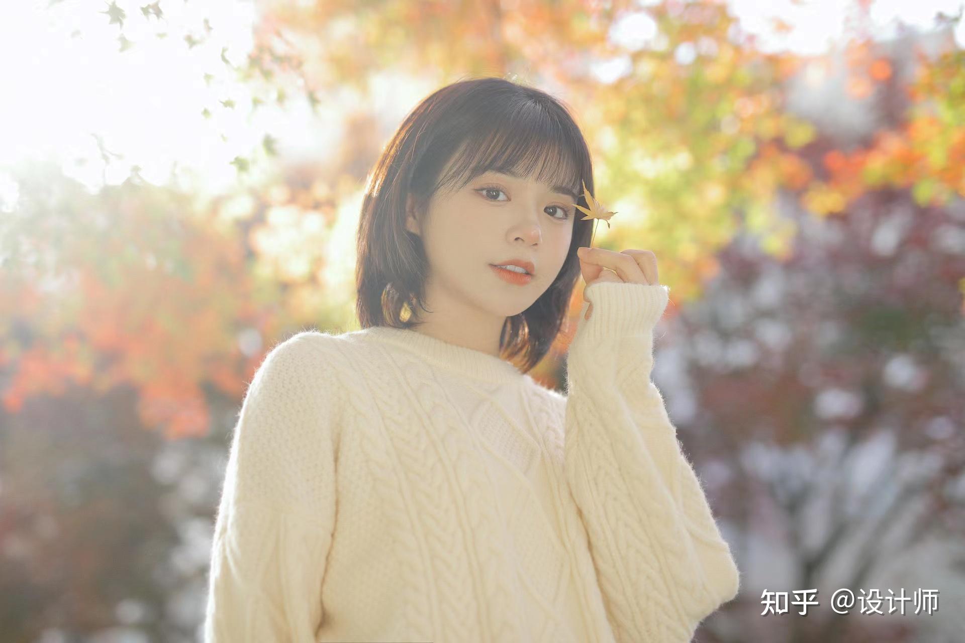 的画面,光影的运用必不可少,以下面的照片为例,低角度仰拍人物半身照