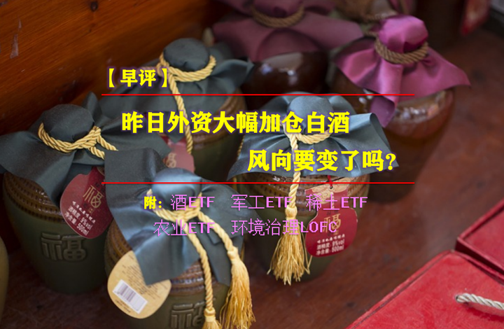 11.25早评:昨日外资大幅加仓白酒,风向要变了吗? - 知乎