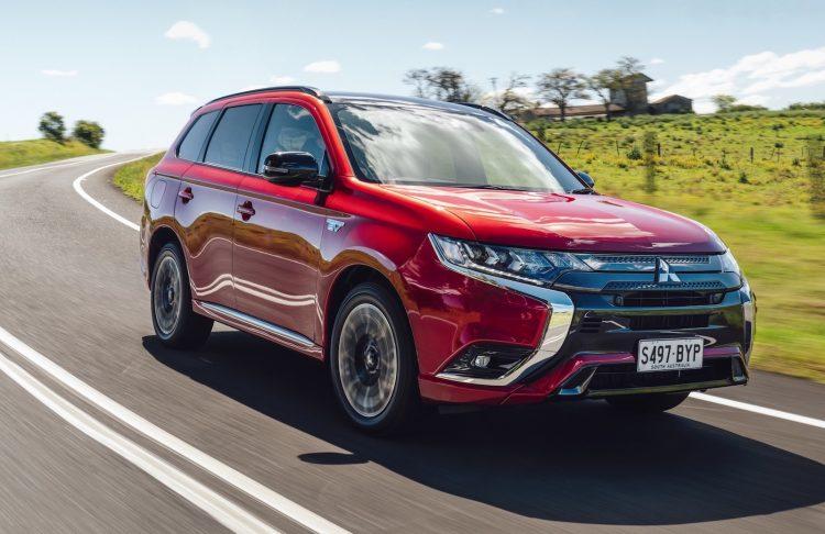 纯电续航54公里2021款三菱欧蓝德phev发布