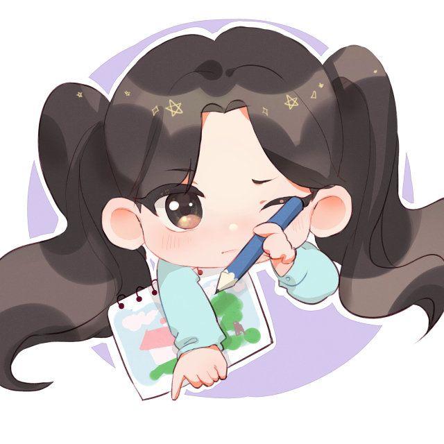 作为摸鱼画手你绘制过哪些杨超越更喜欢美感还是憨态你的表情包越作品