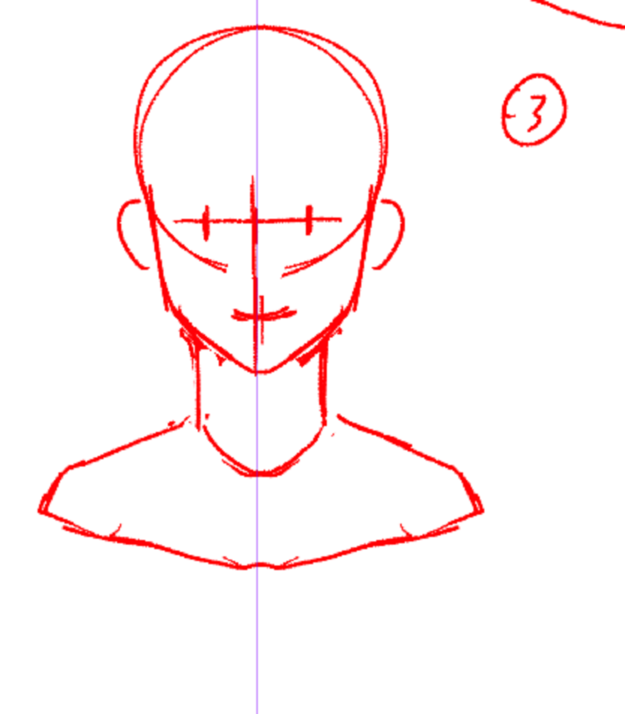 正脸怎么画? - 知乎