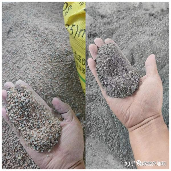 不同机制砂种类的适配对比实验（一） - 知乎