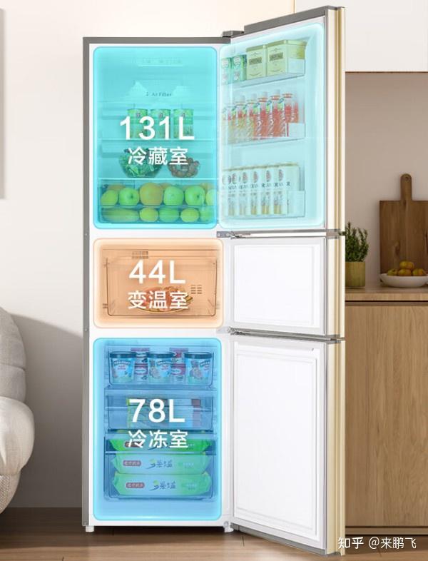 1,容声(ronshen)bcd-253wd16npa制冷方式:风冷冷冻能力:6.