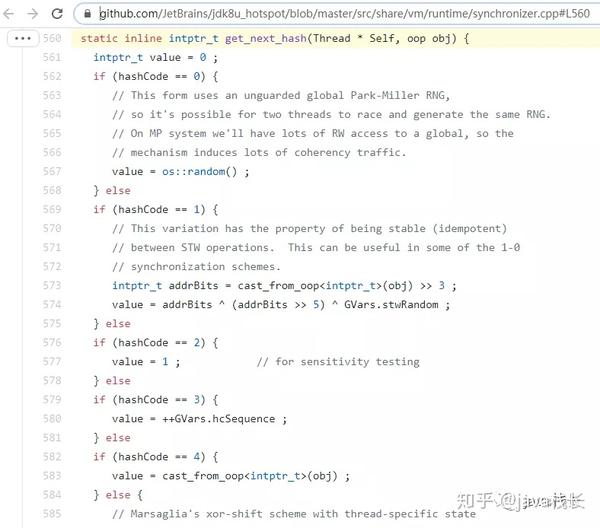 JAVA类的hashCode 知乎