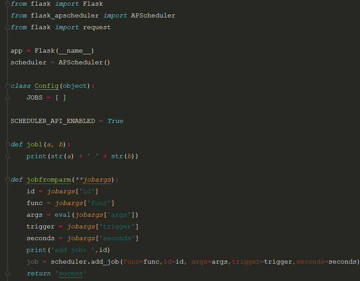 Python定时任务工具flask Apscheduler基本功能 作业的新增 起 停介绍 知乎 Python定时任务工具flask Apscheduler基本功能 作业的新增 起 停介绍 知乎