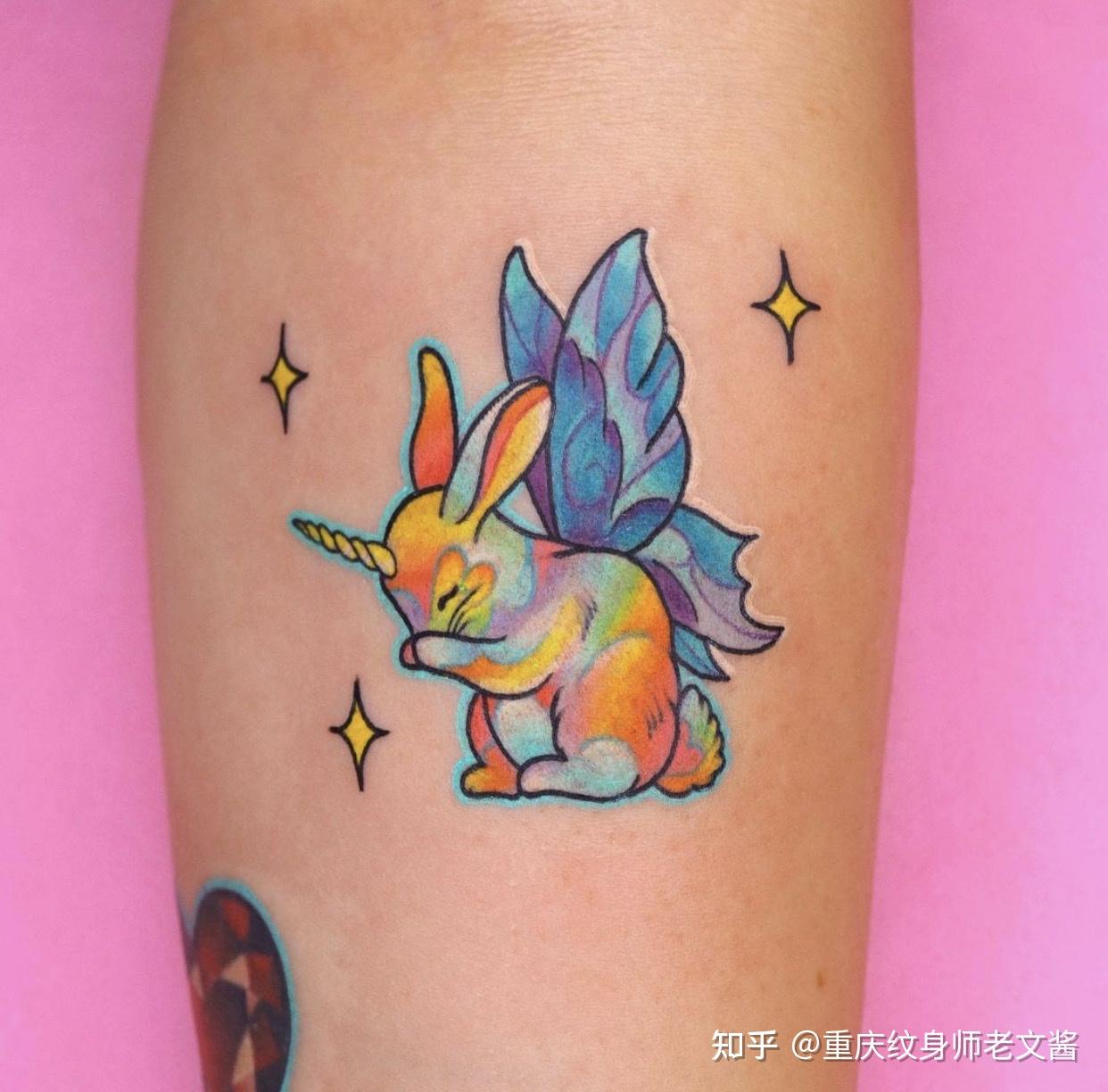 兔子纹身分享 - 知乎