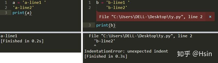 Python如何分行输入一个很长的字符串？ - 知乎
