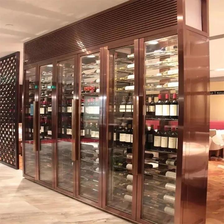 高端不锈钢酒柜酒架定制加工厂家 - 知乎