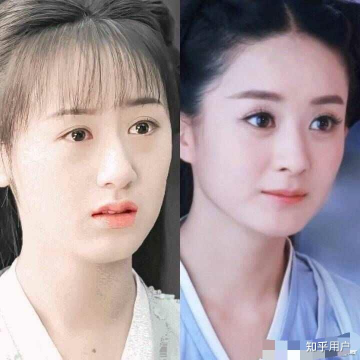 袁冰妍和赵丽颖为啥长的那么像?