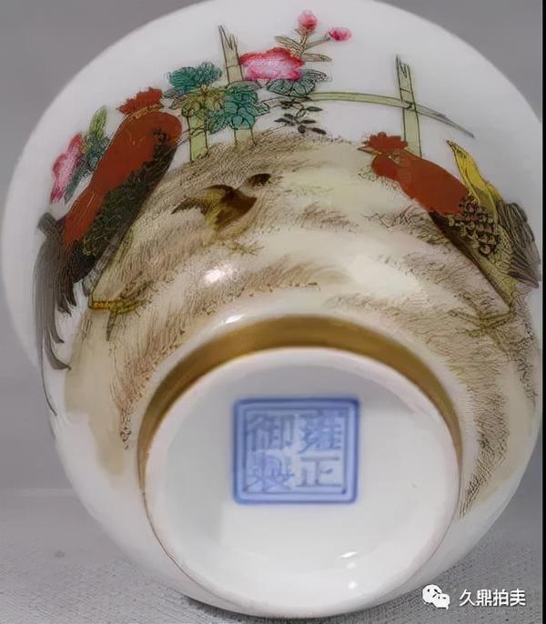 ベストセラー NK24769 中国陶器 薄造 粉彩蓮花魚文杯 小杯 小碗 茶道具