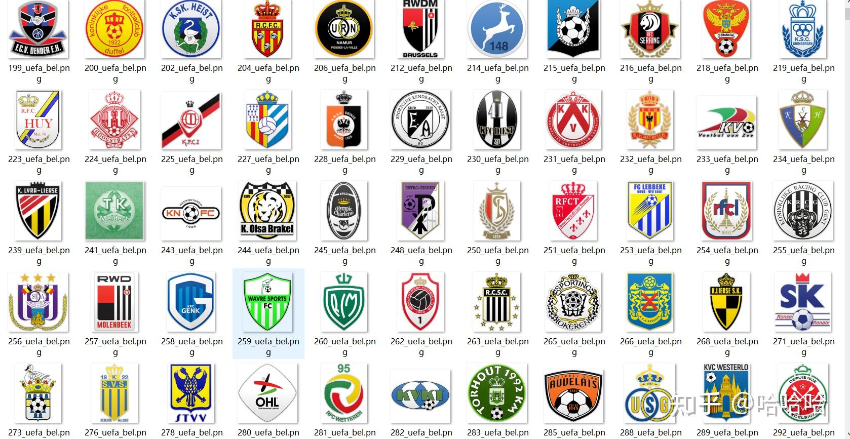 足球各大球队队徽图哪去找啊.都找不到? - 知乎