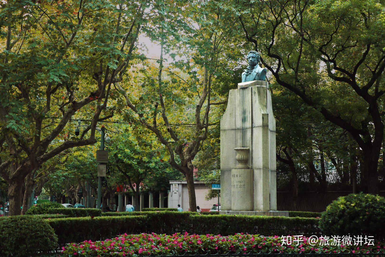 上海城市雕塑系列普希金雕像