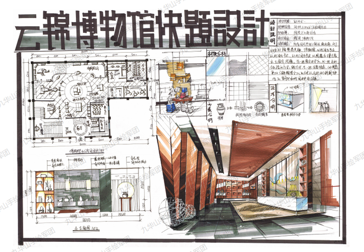 室内设计考研设计专题丨理发店室内空间设计 - 知乎