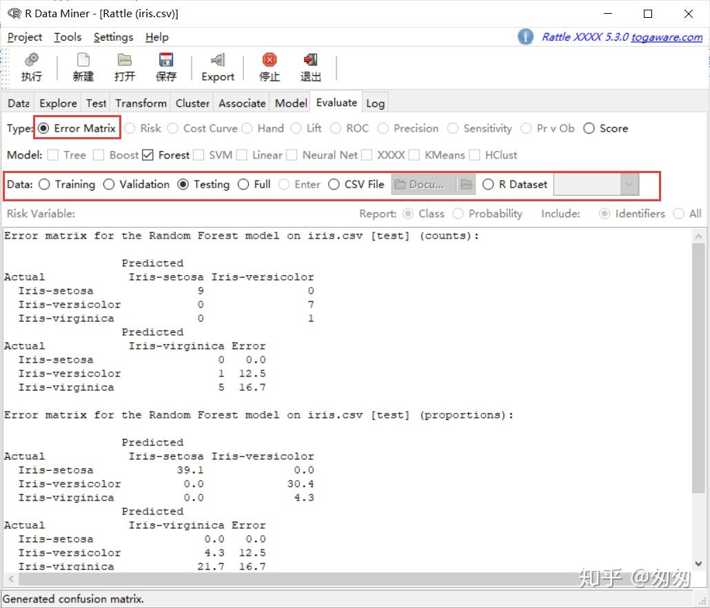 机器学习实践Rattle(R语言) 知乎