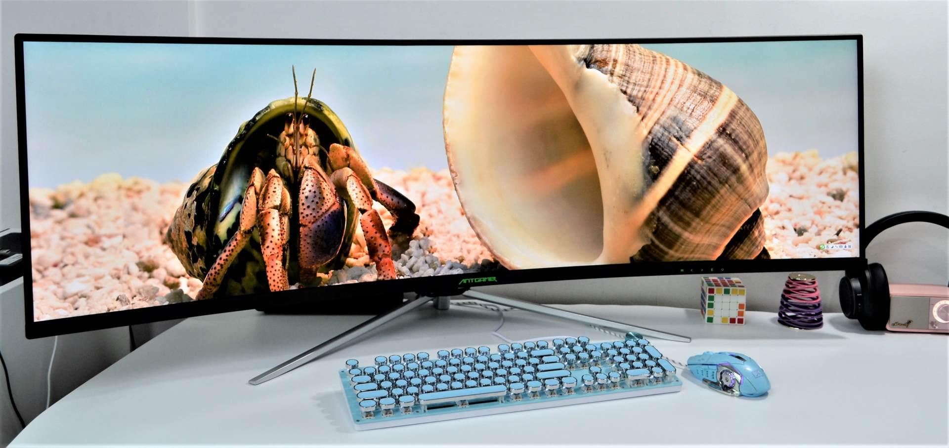 49寸电竞带鱼屏值得入手吗有哪些优势和不足上手评测体验蚂蚁电竞带鱼