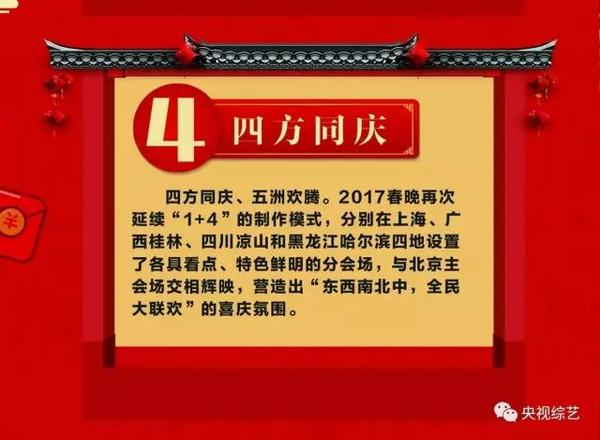 17央视春晚节目单正式出炉 十大亮点抢先看 知乎