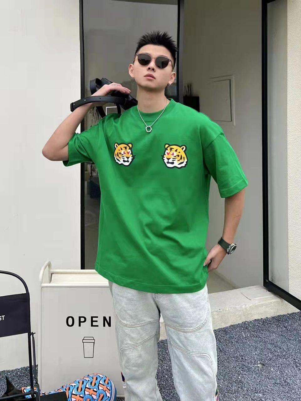 2022ss虎年新款lv老虎印花短袖t恤