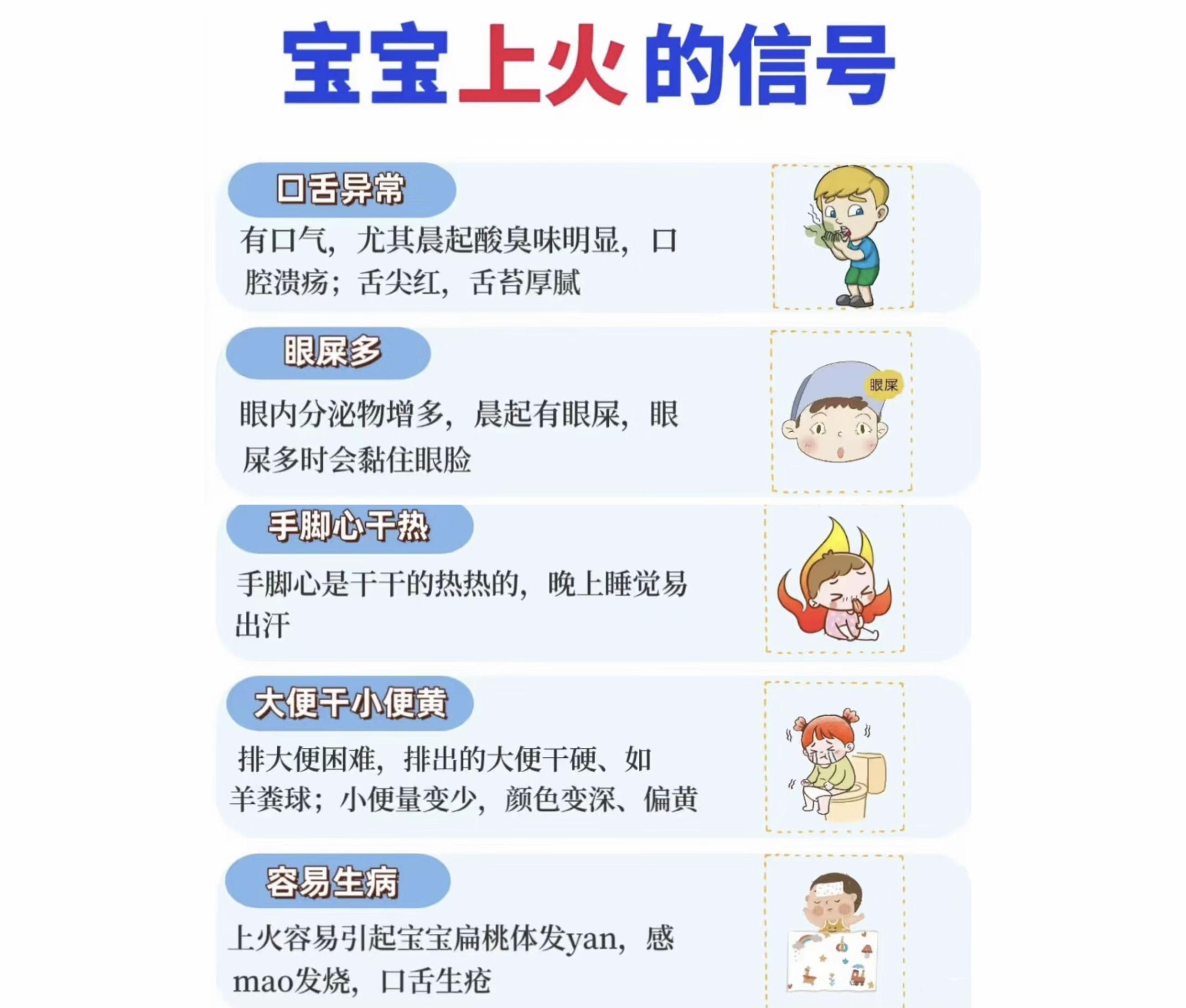 宝宝上火了该怎么办