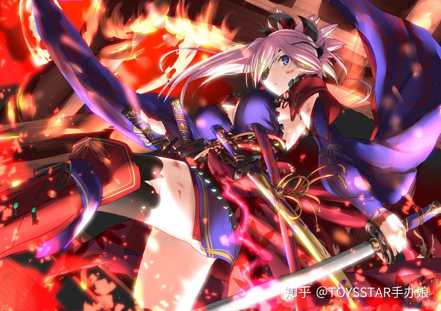 (fgo 宫本武藏 插画 网图)(fgo 宫本武藏 插画 网图)游戏中"英灵剑