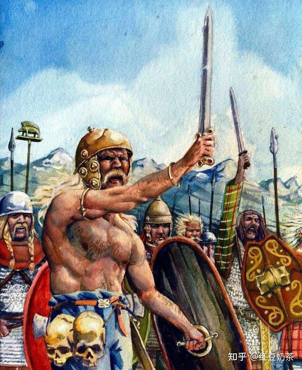 高卢人也被称为凯尔特人,凯尔特人大约于公元前600年左右迁徙到了法国