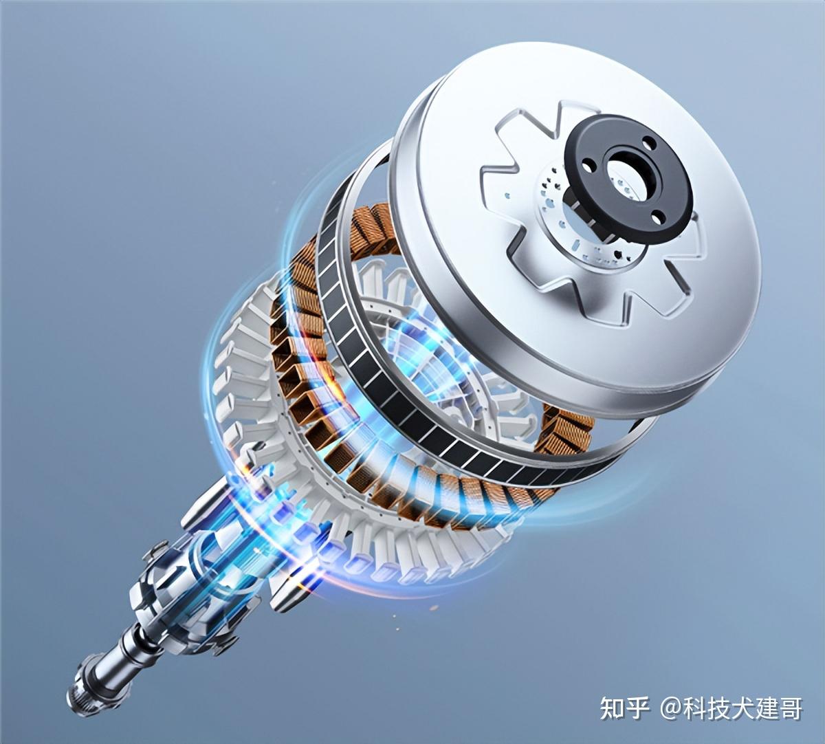 得益于dd直驱电机磁悬浮驱动的原理,内筒持续平稳转动,声音大小只有50