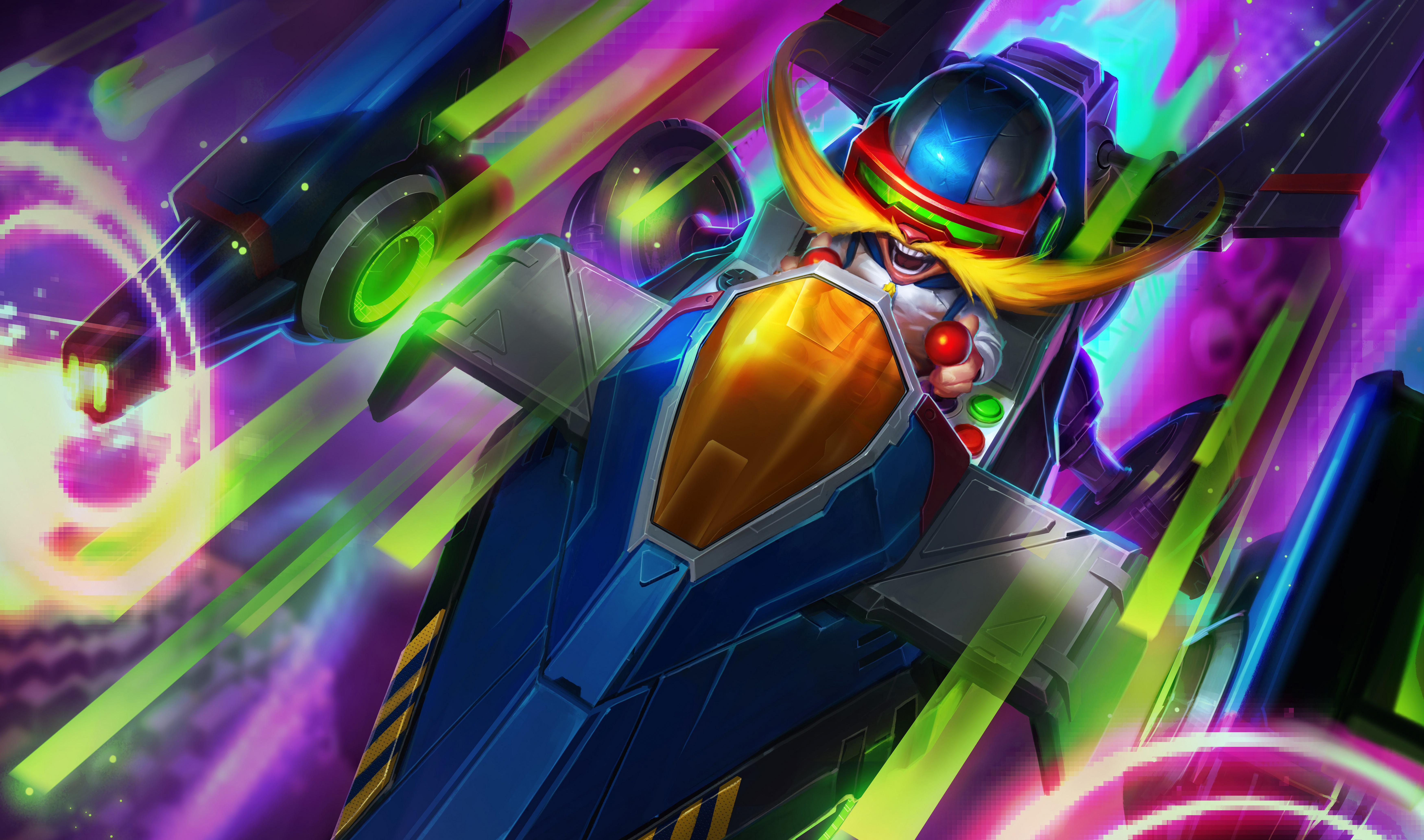 【英雄联盟手游】电玩系列原画赏析