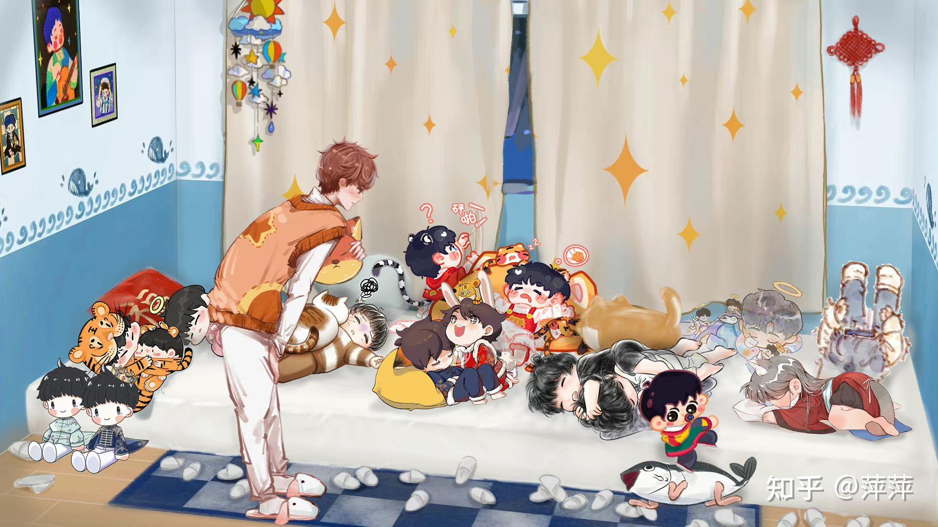 大家有周深的q版漫画图片嘛? - 知乎