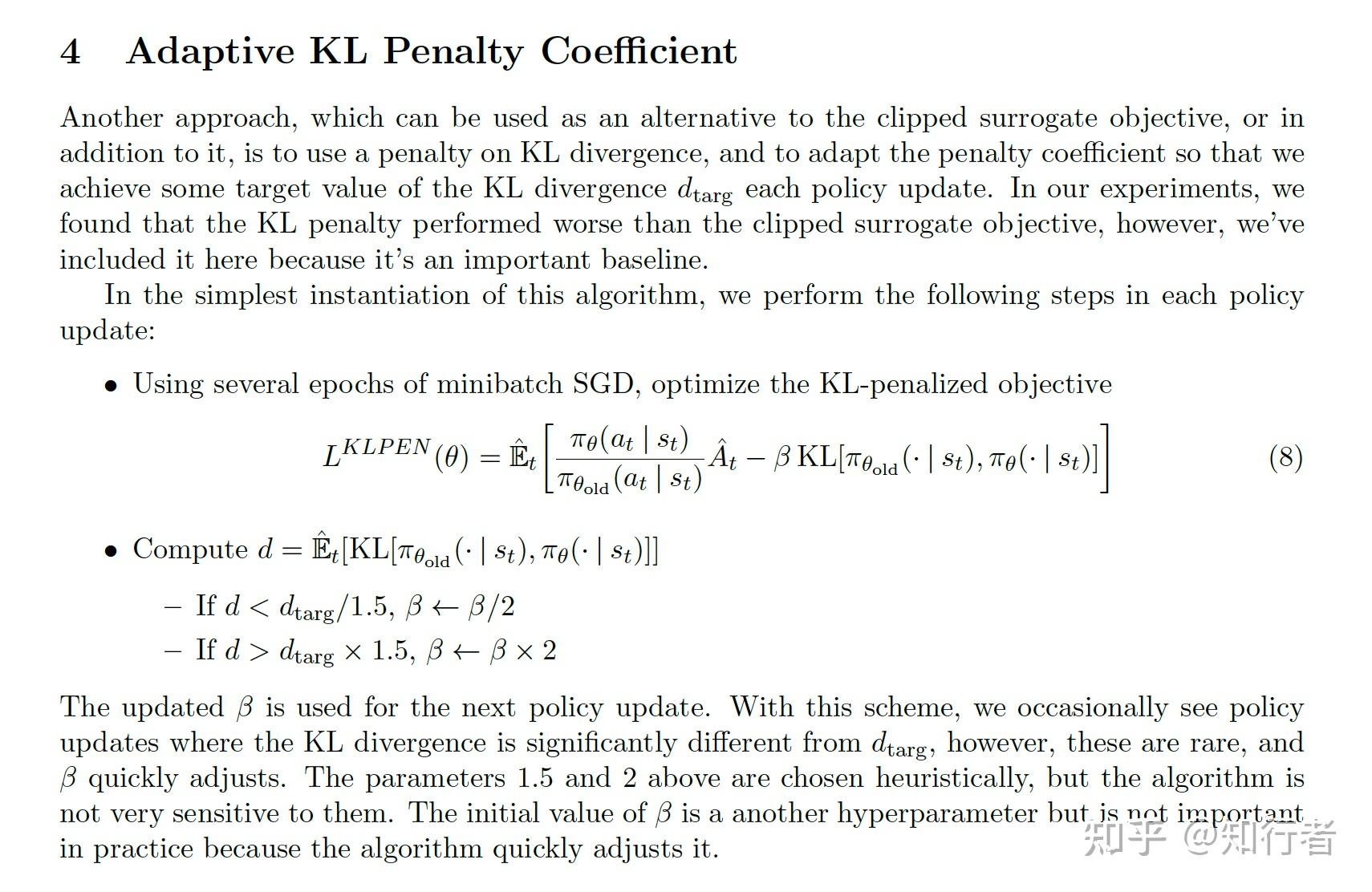 PPO: Proximal Policy Optimization Algorithms - 知乎