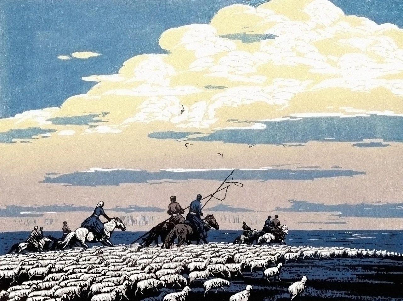 舞《茶道具》 山崎吉左衛門 檀紙　五色　紙釜敷　5000円 流版画 張禎麒作「春湖」IZ606