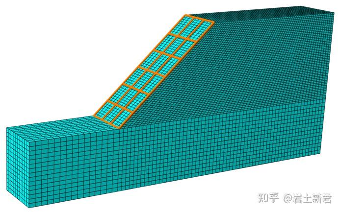 Abaqus边坡格构锚固支护三维数值模型关键技术视频课程 - 知乎