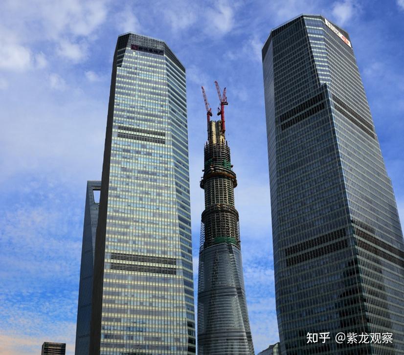 127层高楼拔地而起，中国又1逆天工程，超强台风来袭，屹立不倒 - 知乎