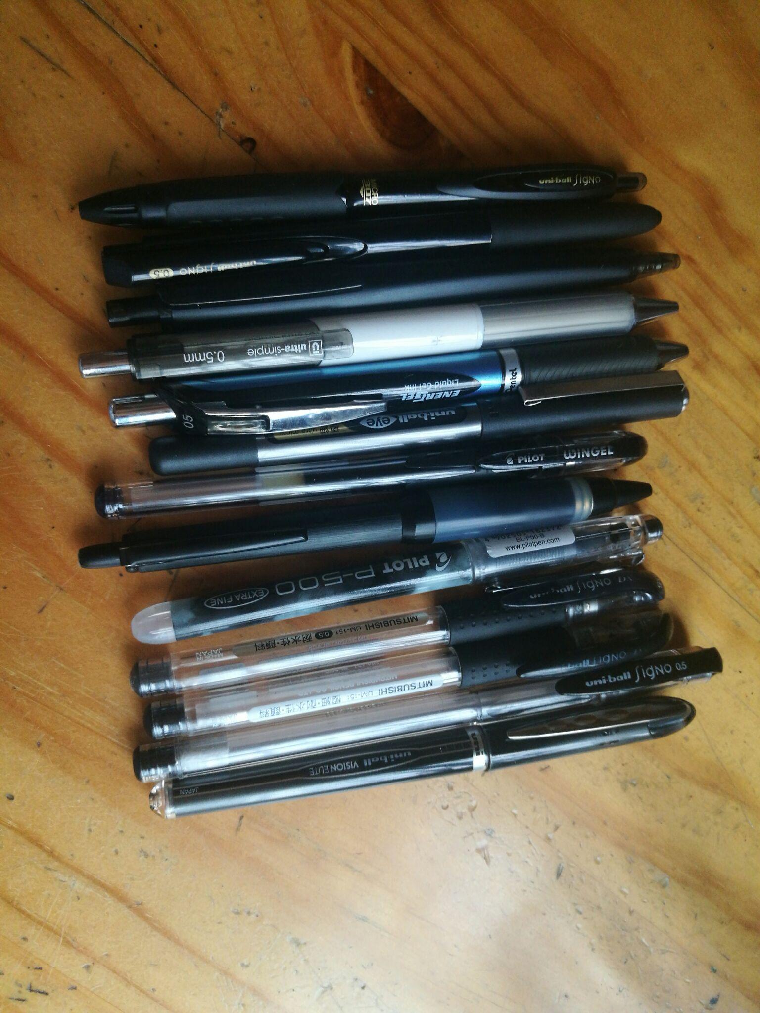 请问有什么好用的中性笔?