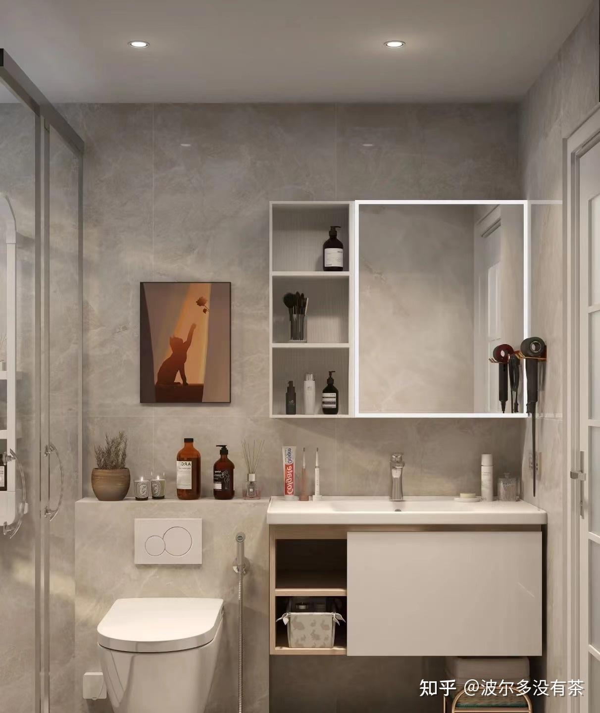 2021年卫生间干区装修一定要注意的20个细节汇总