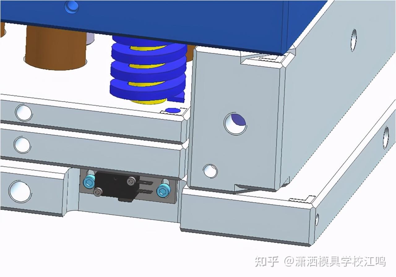 ug模具设计之后模滑块成型