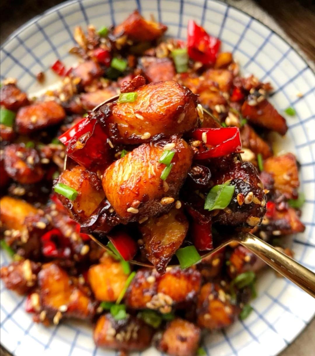 爆炒辣子鸡,麻辣过瘾下酒神菜