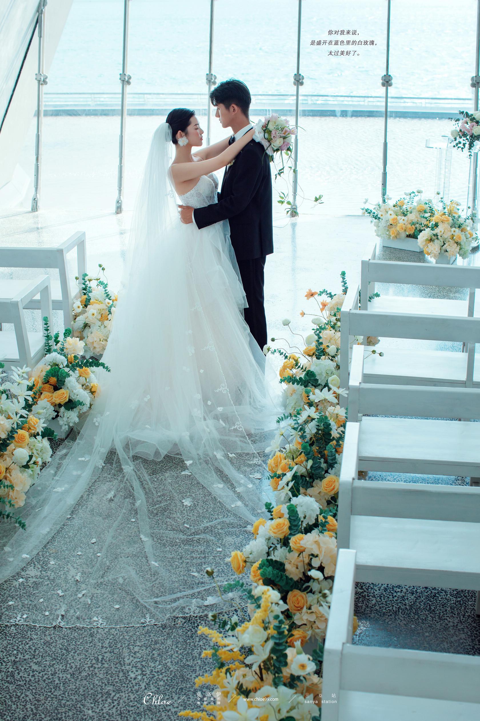 yesido礼堂婚纱照真的仪式感拉满