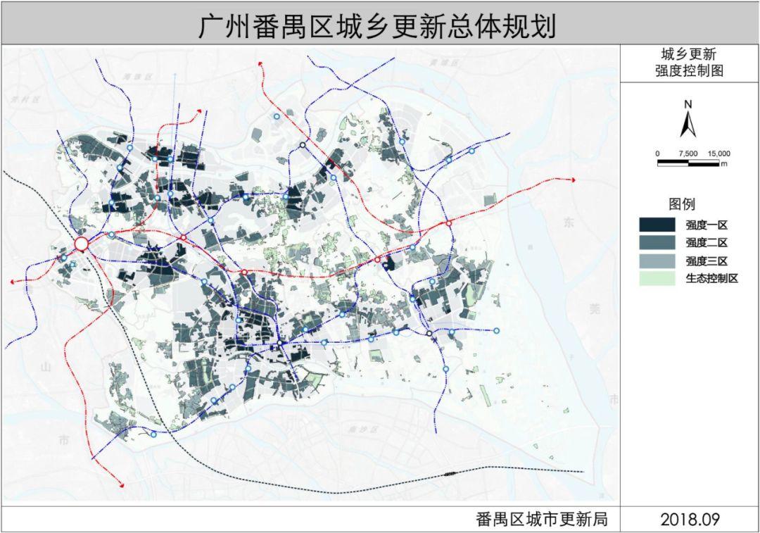番禺旧改规划出炉!89平方公里,27条旧村,洛浦,南站大变身!