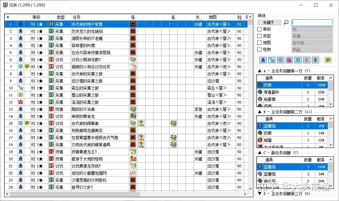 怪物猎人甲虫素材点数图片