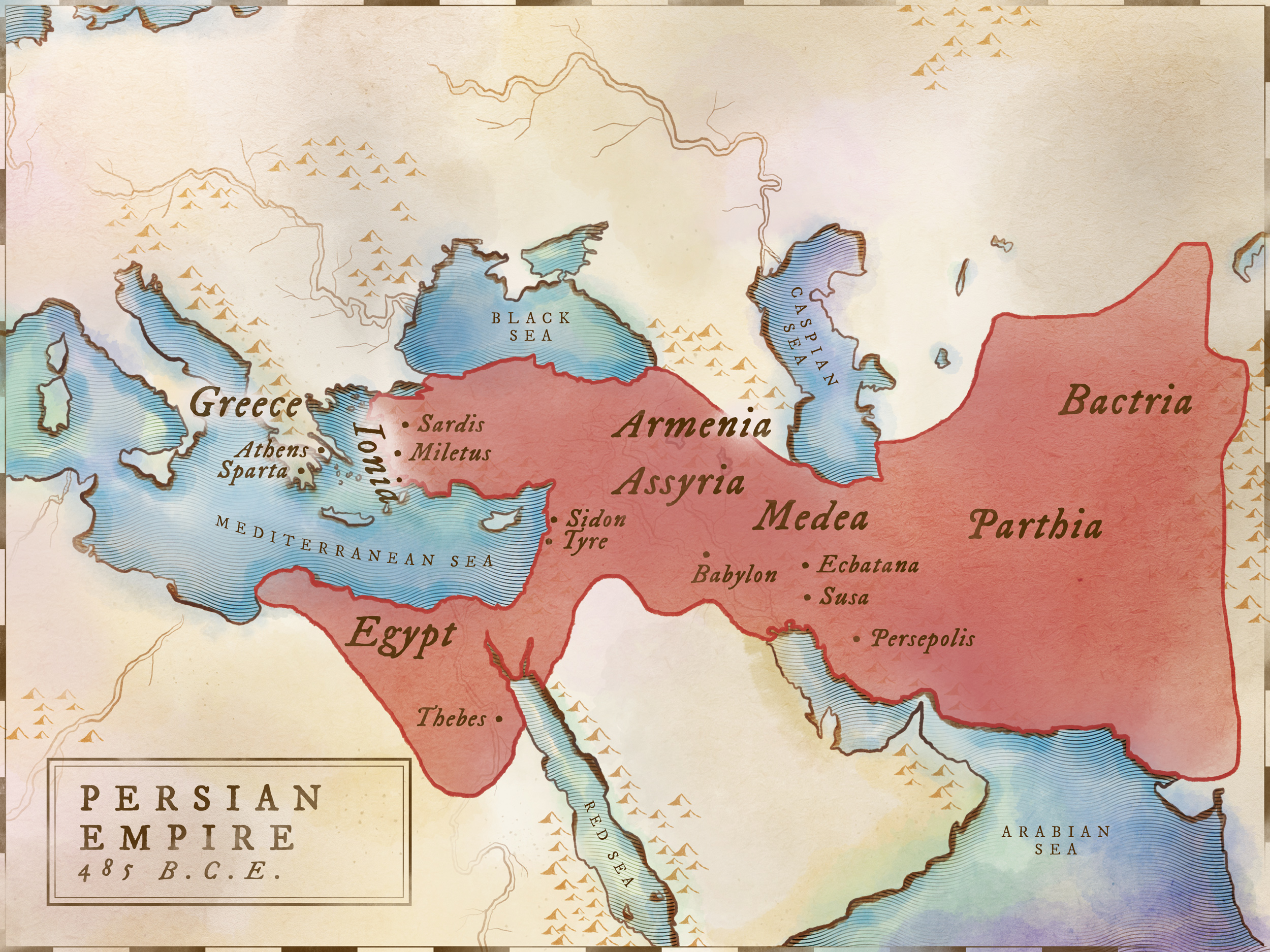 波斯帝国消亡史
