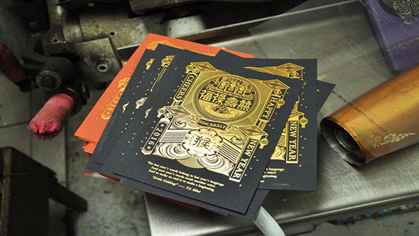 印刷中的烫金机构你见过吗什么是烫金工艺其中原理是什么