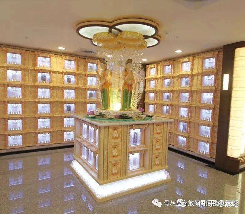 供养寺院骨灰盒存放架祈福位福位架有什么好处蔡彪