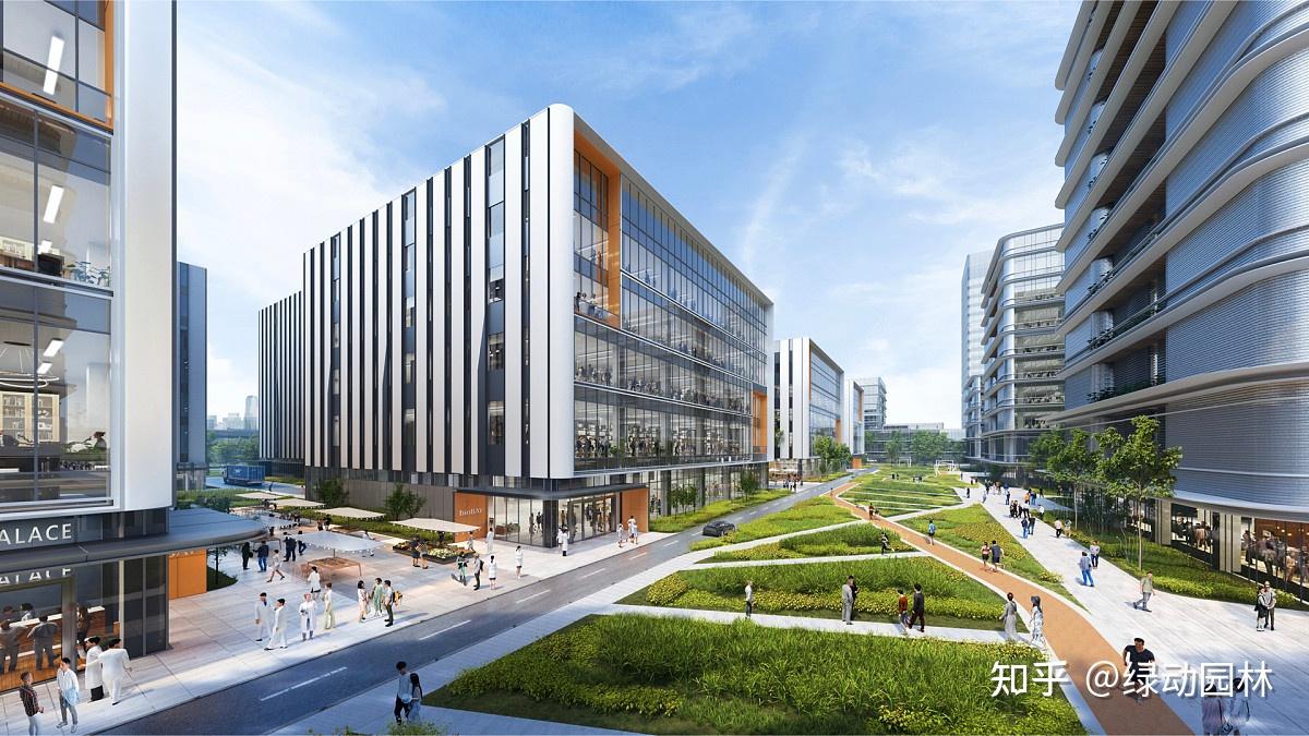 精炼景观设计,建设绿色产业园|产业园景观 - 知乎